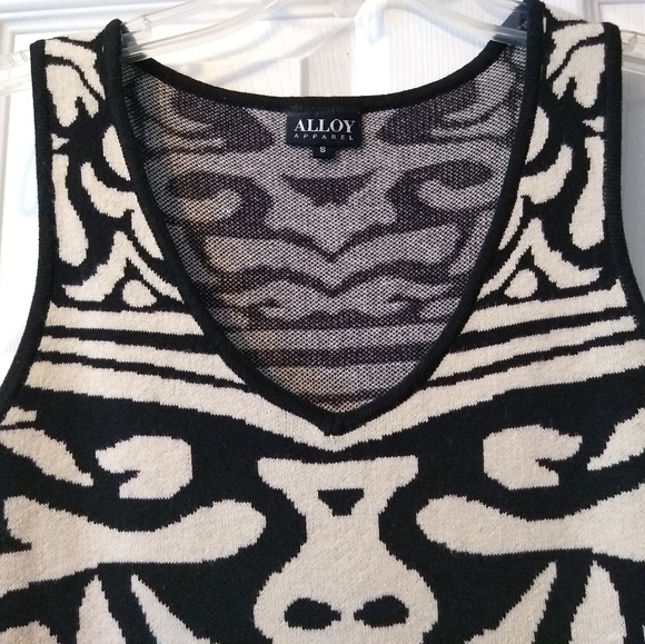 Alloy Knit Body Con Dress S/M - Picture 3 of 7